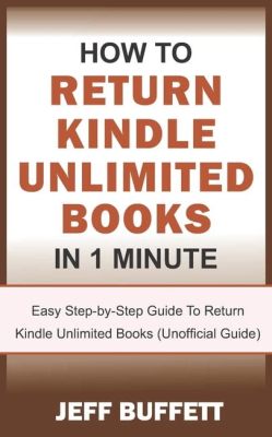 how do you return books on kindle unlimited