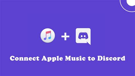 how to connect apple music to discord