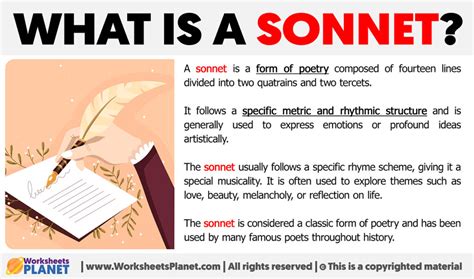 what is an octave in poetry and how does it contribute to the sonnet form